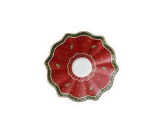 Villeroy & Boch Toys Delight Soucoupe pour tasse Ã cafÃ© au lait, 19 cm, Porcelaine Premium, Rouge