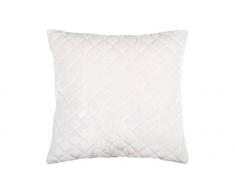 Lovely Casa Danae Matela Coussin, Polyester, Ivoire, 40 x 40 cm
