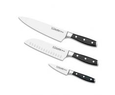 claveles 28007Â set Couteaux de cuisine, Argent
