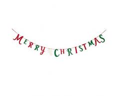 Clayre & Eef FE203.001 Guirlande de NoÃ«l 150 x 10 cm