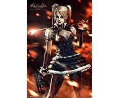 GB Eye, Batman Arkham Knight, Harley Quinn Fire, Maxi Poster, 61x91.5cm
