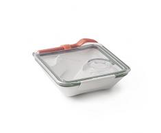Black + BlumÂ âÂ Box Appetit BoÃ®te repas | rÃ©volutionnaire Lunch Box, Meal Prep, contenant Ã nourriture avec Secure anti-fuite Compartiment de stockage de Motif sans BPA, Rose, Plastique, vert olive, 19.00 x 19.00 x 5.50 cm
