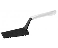 Fackelmann 49276 Pelle à Tarte 28x5cm en PP/Nylon, Noir/Blanc, 28 x 5 x 5 cm