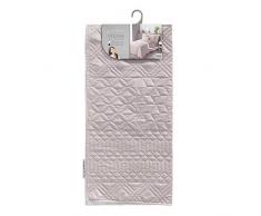 douceur dintÃ©rieur housse de coussin 60x60 cm microfibre cottage lin/blanc