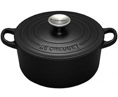 Le Creuset Tradition cocotte en fonte ronde noir mat 14cm 21001140000461