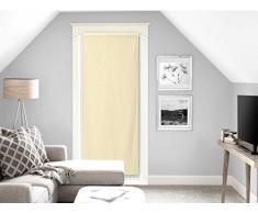 Soleil docre Brise bise 70x200 PALMIER jaune, Polyester, 70x200 cm