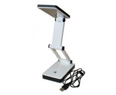 Foxy LED 407267 Lampe de bureau 24 LED alimentation à piles ou USB avec 3 niveaux de luminosité