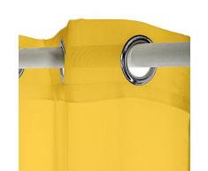 Today Voilage Jaune Safran 135 x 240 cm