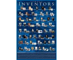 Empire Merchandising GmbH Consignment Poster éducatif en Anglais Motif inventeurs célèbres