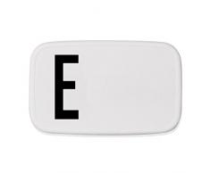Design Letters Lunch Box Plastique Blanc/Noir 18 cm
