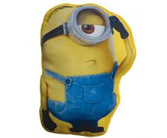 CTI Coussin Les Minions Stuart 3D Forme, Polyester, Jaune, 6 x 37 cm
