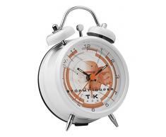 Star Wars Stormtrooper Mini Twin Bell Horloge, Blanc