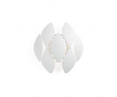 Philips Lighting 4096331PN CHIFFON Applique, Plastique, E27, Blanc, 50 x 20 x 50,7 cm