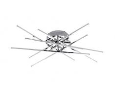 Wofi A Plafonnier LED Métal 2.8 W Intégré Chromé 800 x 120 x 800 cm 9018.12.01.5000