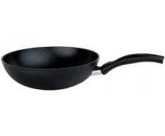 BALLARINI 1000634 Wok avec revÃªtement Anti-adhÃ©rent, Cast Aluminium, Noir, 28 cm