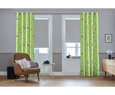 G&S Rideau à Oeillets, Coton, Mehrfarben, 160L/130W