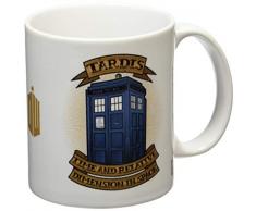 Doctor Who MG23785 (Tardis Tattoo) Mug, CÃ©ramique, Multicolore, 11oz/315ml