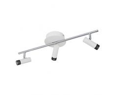Eglo Lampe Spot LED lianello/3, blanc/chromé 93811 E