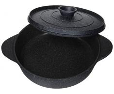 Cuisy KC2292 COCOTTE Basse Fonte ALU Tous Feux 28CM, Gris, 28 cm