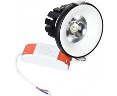 interfan Spot LED encastrable, blanc, 9Â x 9Â x 7.8Â cm