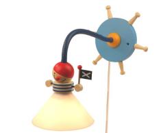 Niermann Standby 347 Pirate Applique Murale pour Enfants Plastique / MÃÂ©tal / Bois 40 Watts
