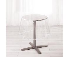 ligne dÃ©cor nappe ronde (0)180cm 15/100e garden/biais blanc