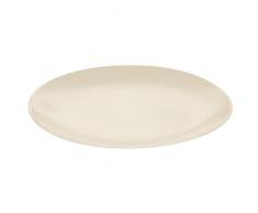 DEGRENNE - Modulo Nature Kaolin Lot de 6 assiettes à dessert ronde 21 cm