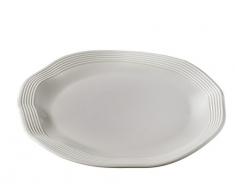 Revol 646805 Assiette Brunch, Porcelaine, Taupe