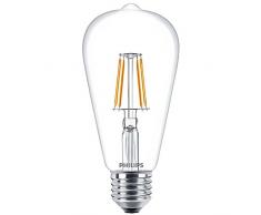 Philips A + Ampoule LED, verre, Verre Plastique, transparent, E27, 4.3 wattsW, 240 voltsV