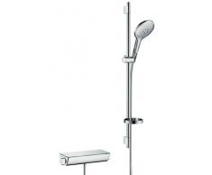 Hansgrohe 27037400 Raindance Select 150 Combi Ensemble de douche Blanc/chromé
