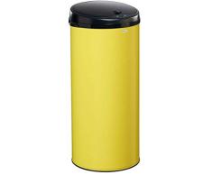Poubelle à Ouverture Automatique, 45 L, Jaune Soufre