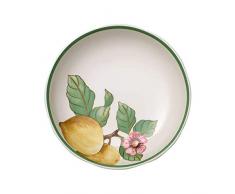 Villeroy & Boch French Garden Modern Fruits Coupe Citron, 24 cm, Porcelaine Premium, Blanc/Multicolore