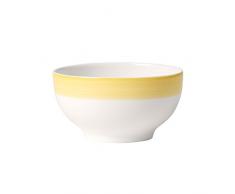 Villeroy & Boch Colourful Life Lemon Pie Bol, Porcelaine Premium, Blanc/Jaune