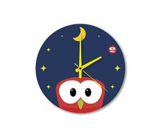 Emy 54470452 Pisolo Pendule Murale Assortis 4,5 x 35 cm