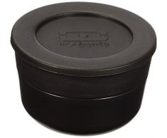 monbento - MB Temple M Noir - Récipient à sauce pour bento - Hermétique et réutilisable - Compatible avec les lunch box MB Original & MB Square