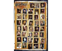 1art1 51161 Poster Harry Potter 7 et Les Reliques de La Mort Personnages 91 X 61 cm