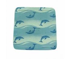 MSV Tapis Bain PVC Dauphin 55x55
