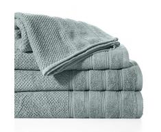 Design91 Serviette éponge 100% Coton Menthe 50 x 90 cm