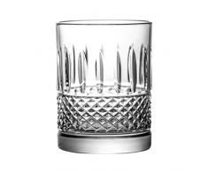 Crystaljulia 9195 Verre Ã thÃ©, Cristal, 120ml, 5,5 x 5,5 x 8 cm