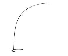 TRIO, Lampadaire, Shanghai incl. 1 x LED,SMD,18,0 Watt,3000K,1800 Lm. Corps: metal, Noir L:62,0cm, H:210,0cm, P:200,0cm IP20,Variateur intégré