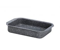 Bialetti Y0C6LS0003 Petravera Madame Plat à Four Aluminium Gris 40,6 x 28 x 7,6 cm