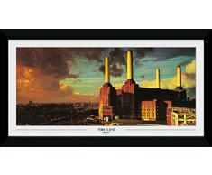 GB Eye Poster Pink Floyd, Animaux, encadrÃ©e, 50Â x 100Â cm, Bois, diffÃ©rents, 55Â x 105Â x 1.8Â cm