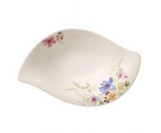 Villeroy & Boch Mariefleur Serve & Salad Saladier, 36 x 24 cm, Porcelaine Premium, Blanc/Multicolore