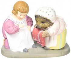 Beatrix Potter Madame Piquedru la blanchisseuse et Lucie figurine, rÃ©sine, Multicolore, 4.7X8X6 cm