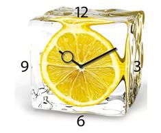 Pendule murale en verre