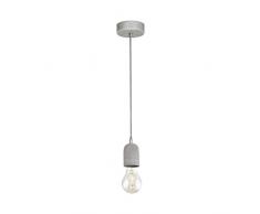Eglo Suspension Acier E27 Gris 11 x 11 x 110 cm