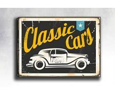 Bonamaison Peinture sur toile, multicolore, 70 x 100 cm - ConÃ§u et fabriquÃ© en Turquie