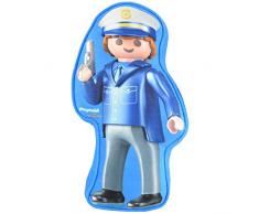 PLAYMOBIL United Labels City Action Coussin de Police pour Enfant 21,5 x 37 x 5 cm.