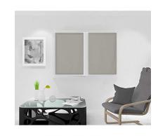 Soleil docre Noemie Brise bise, Voile, Polyester, Ecru, 60 x 90 cm