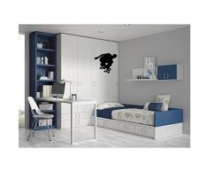 TATOUTEX 3613241939021 Sticker Mural, Vert Lime, L 54cm x H 50cm